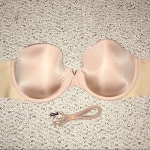 Sexy illusions strapless bra